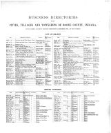 Boone County Business Directory 1, Boone County 1878 Microfilm